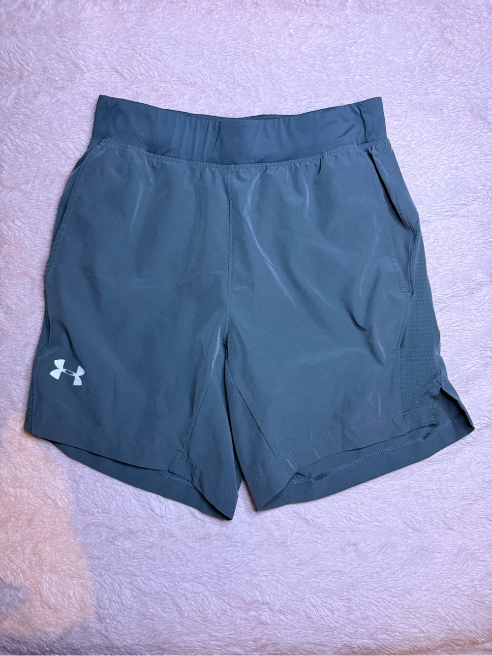 Under Armour Men’s Teal-Green Athletic Shorts